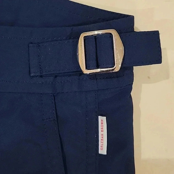 Orlebar Brown Dane Navy Blue Swim shorts - Picture 2 of 11